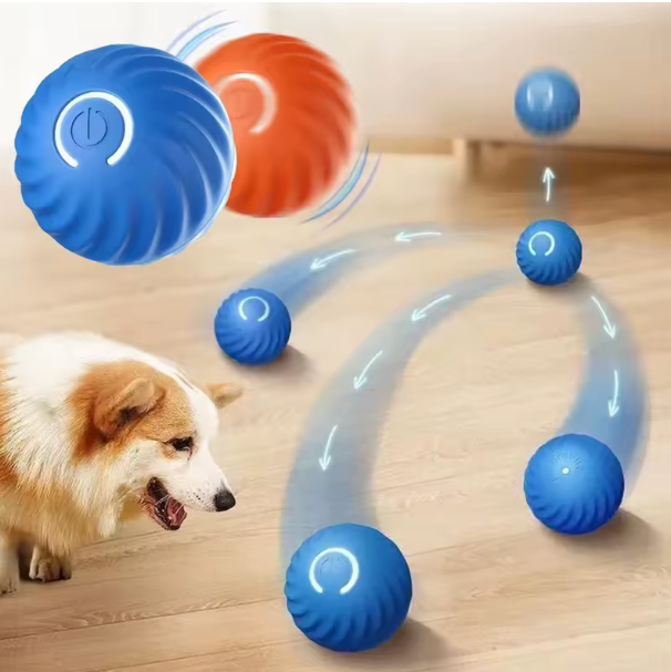 electric dog ball